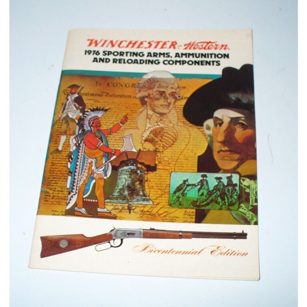 1976 Winchester-Western Sporting Arms Catalog Bicentennial Edition 40 pages